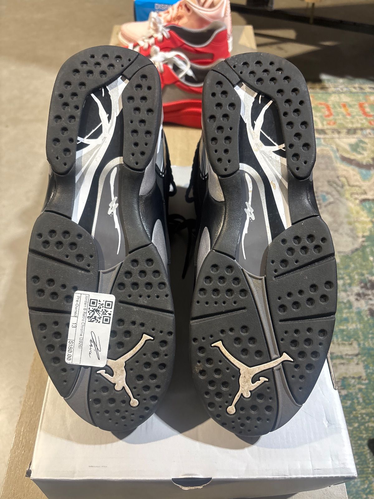 Jordan 8 Retro Chrome (2026) - Pre-Owned