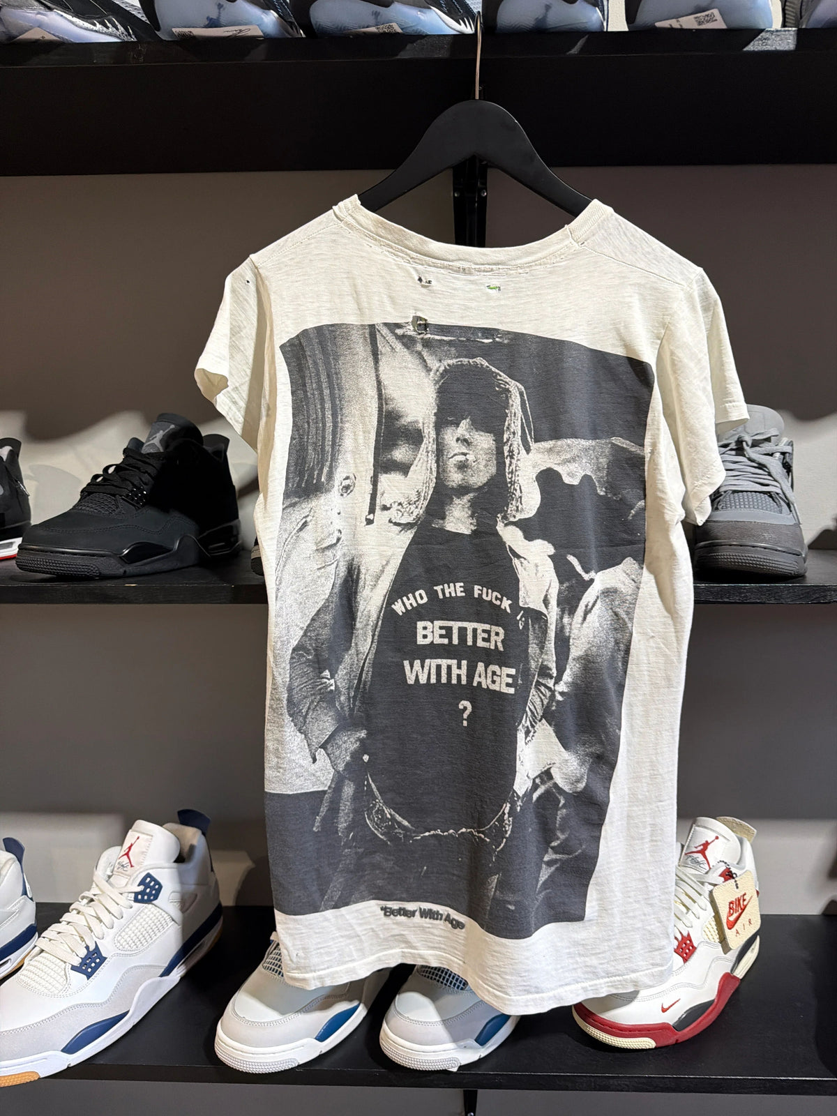 Better With Age Wtf Tee Sz M - Pre-Owned