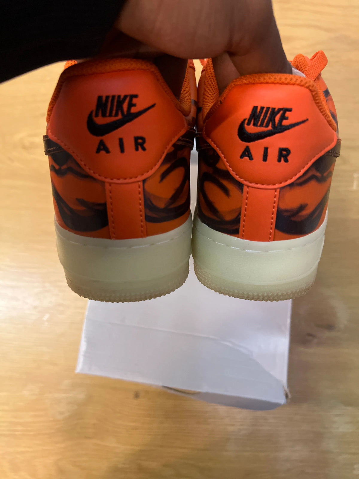Nike Air Force 1 Low Orange Skeleton Halloween (2020) - Pre-Owned