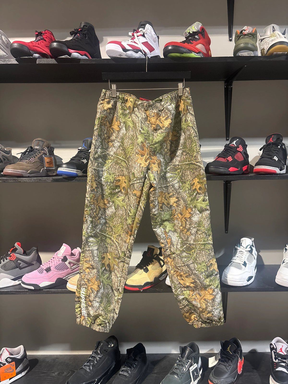 Supreme Camo Nylon Track Pants - Pre-Owned