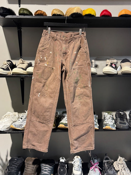 Vintage Brown Carhartt Painter Double Knees - Vintage