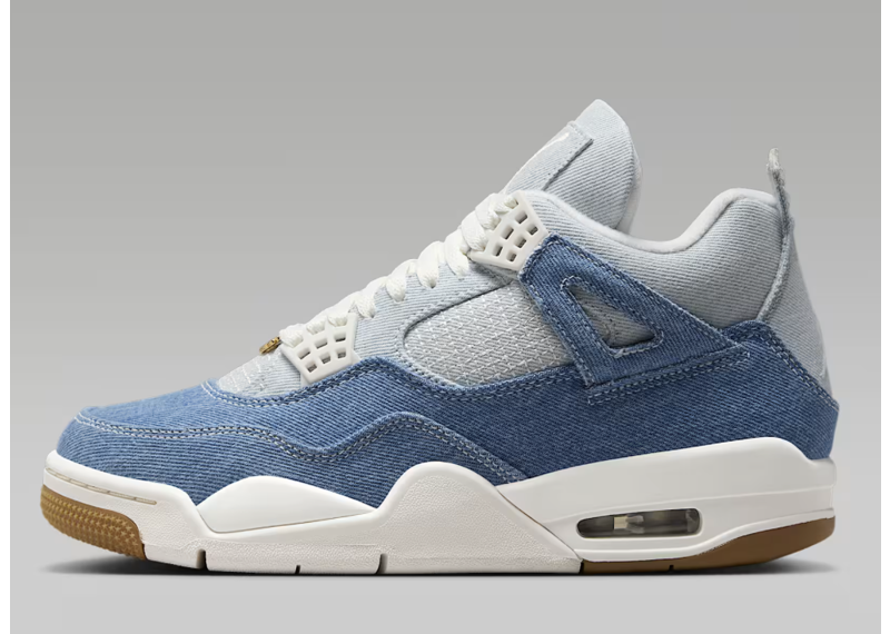 Jordan 4 Denim Worn Blue