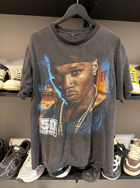 Vintage Double Sided 50 Cent Tee Black - Vintage
