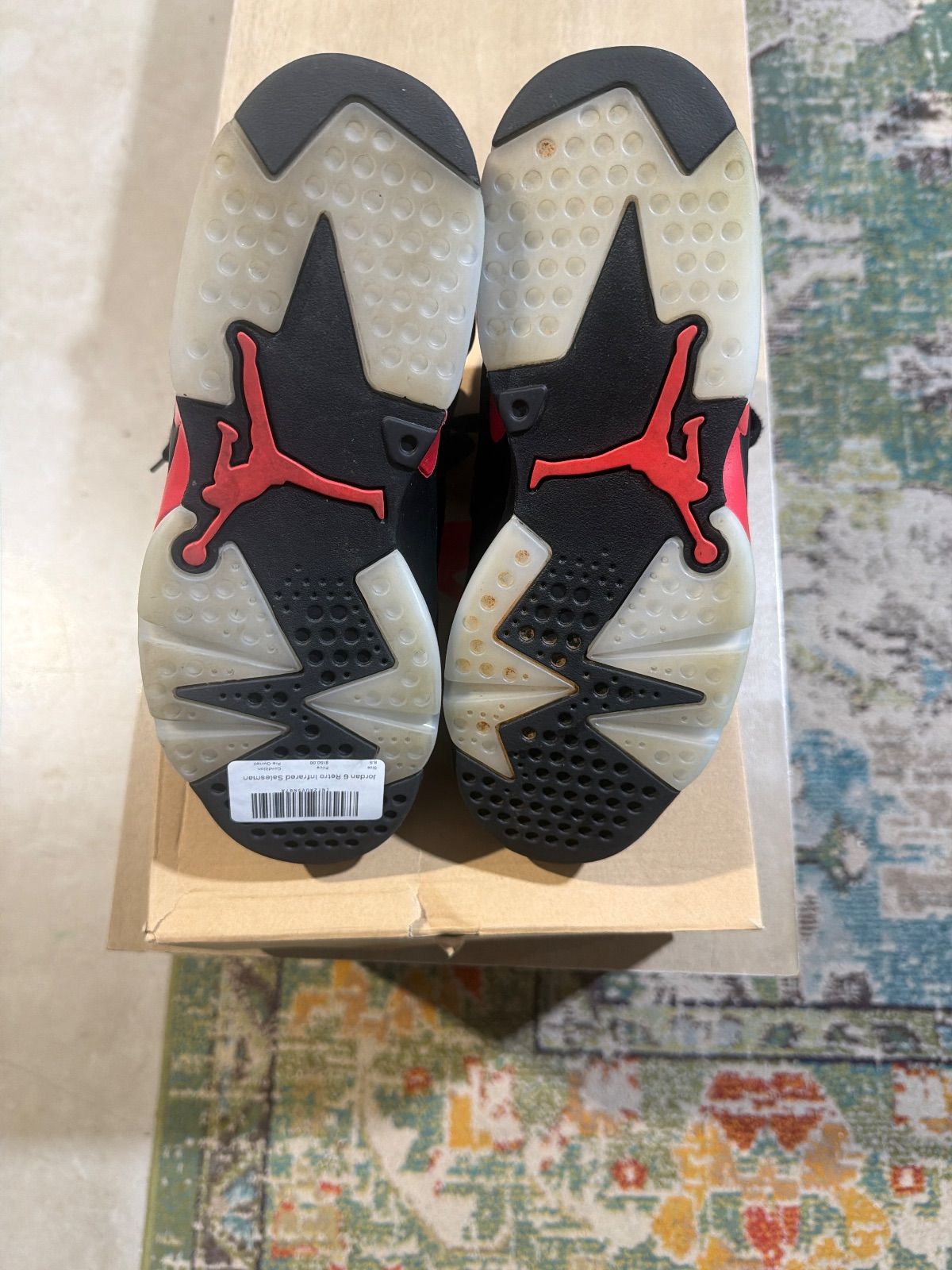 Jordan 6 Retro Infrared Salesman - Pre-Owned