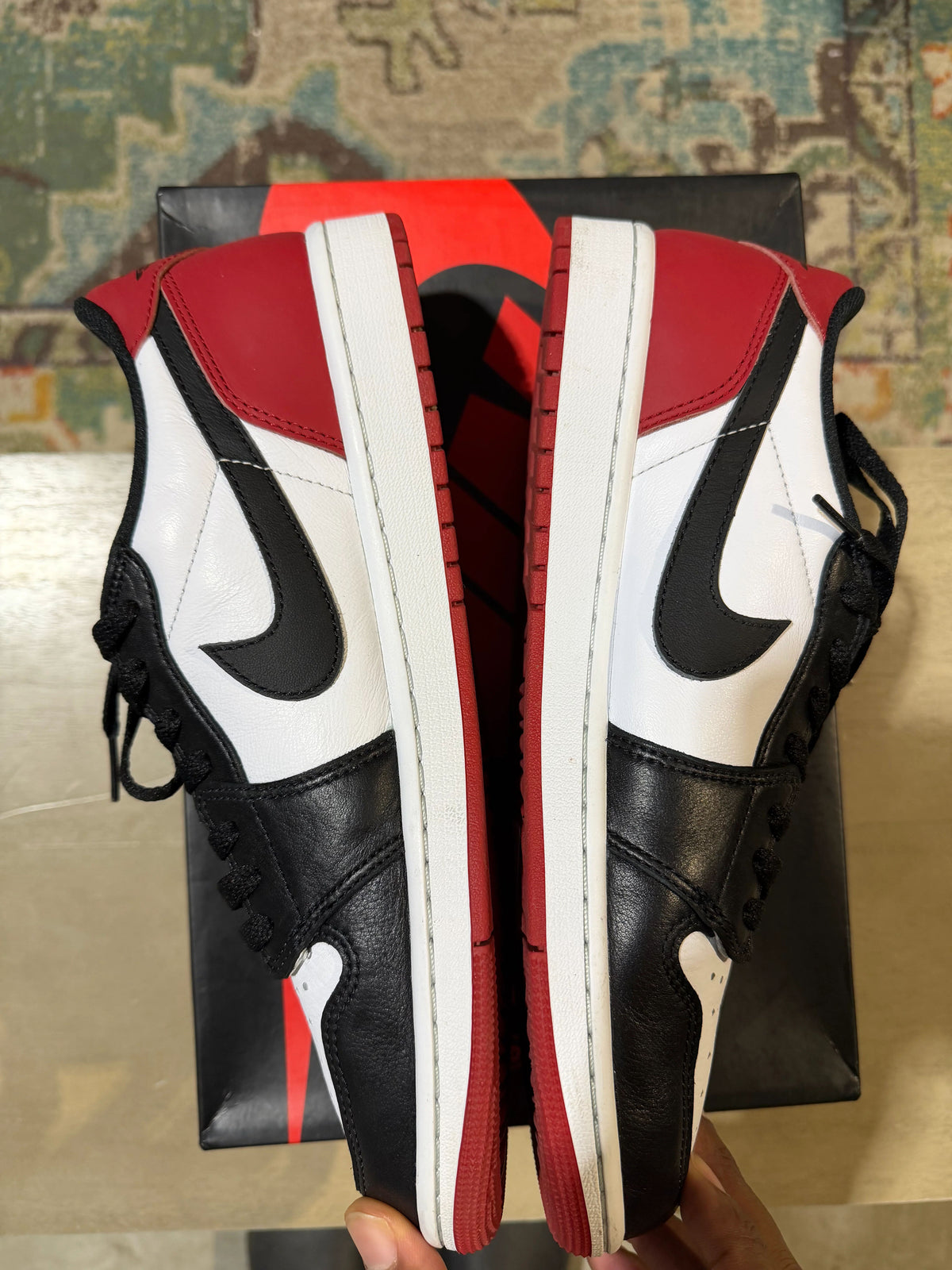 Jordan 1 Retro Low OG Black Toe (2023) - Pre-Owned