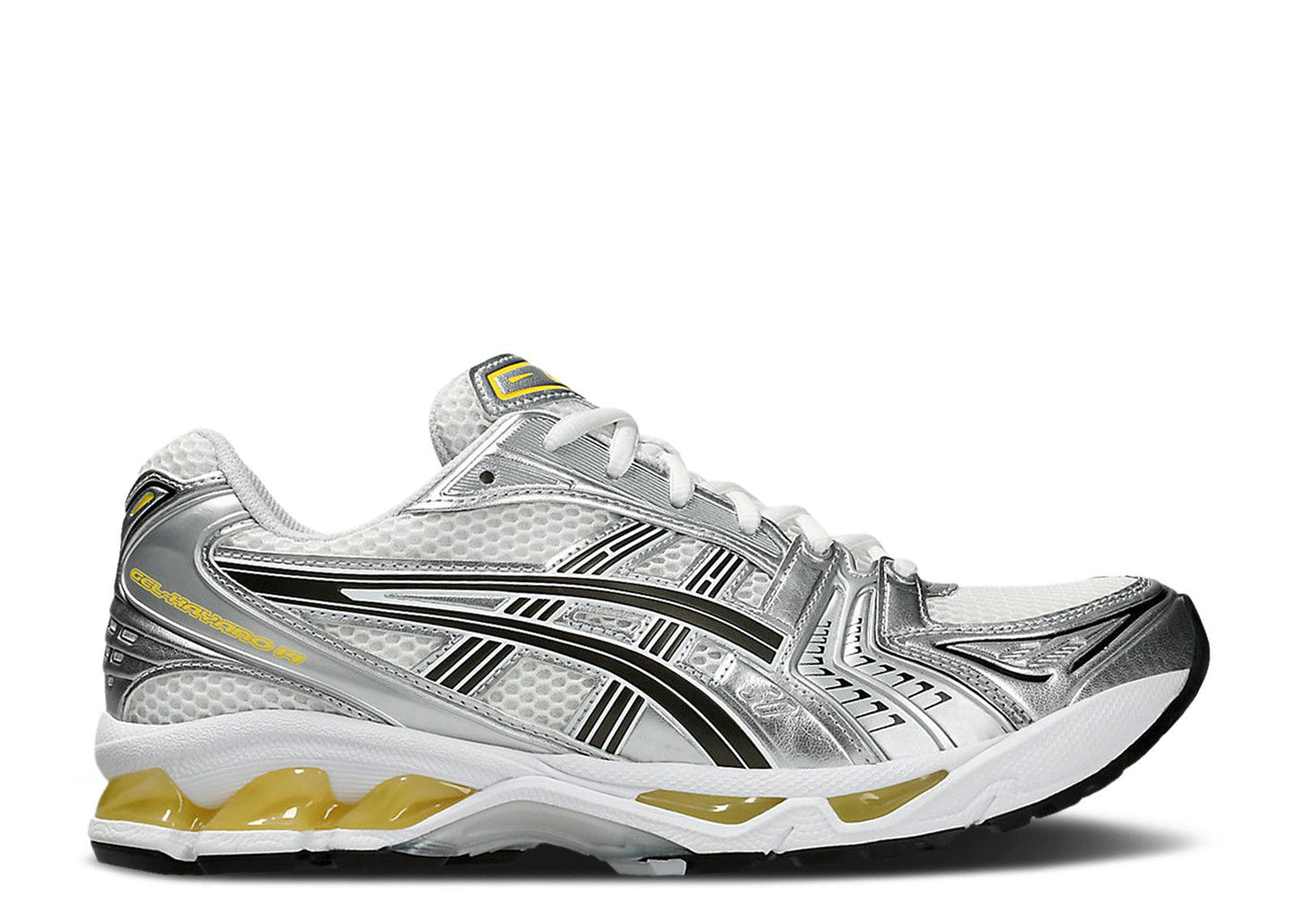 Gel Kayano 14 White Tai-Chi Yellow