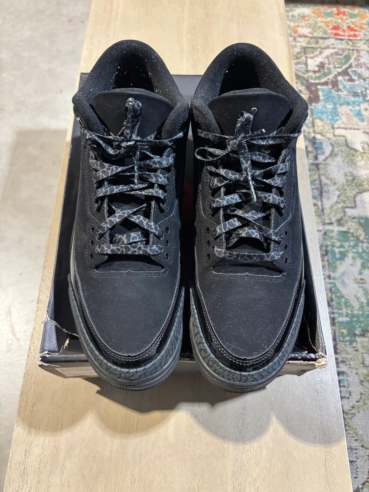 Jordan 3 Retro Black Cat (2025) - Pre-Owned