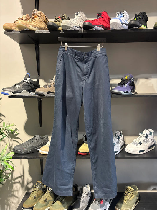 Balenciaga Navy Baggy Trousers Sz 30 - Pre-Owned