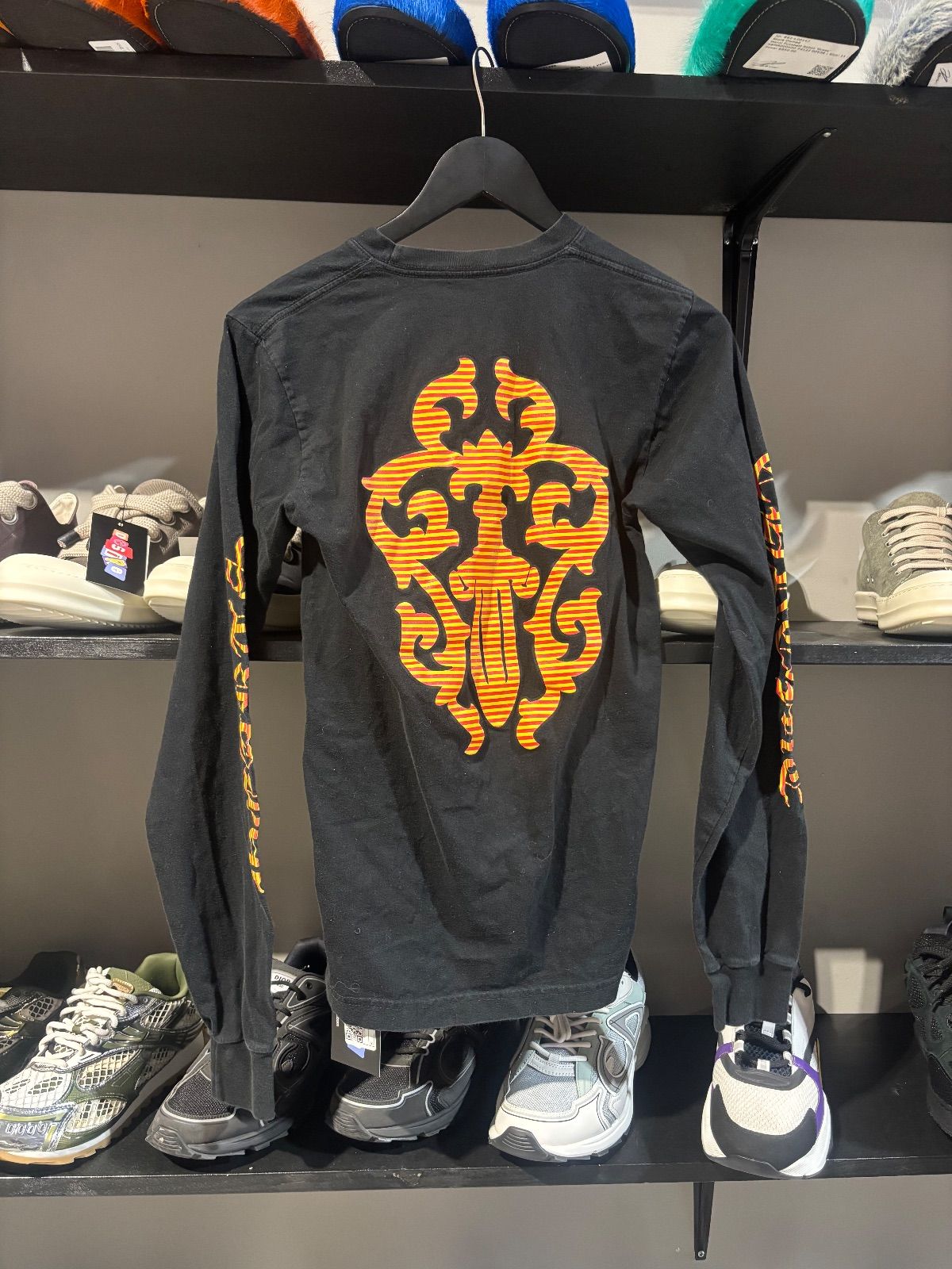 Chrome Hearts Dagger Black/Red/Yellow Longsleeve