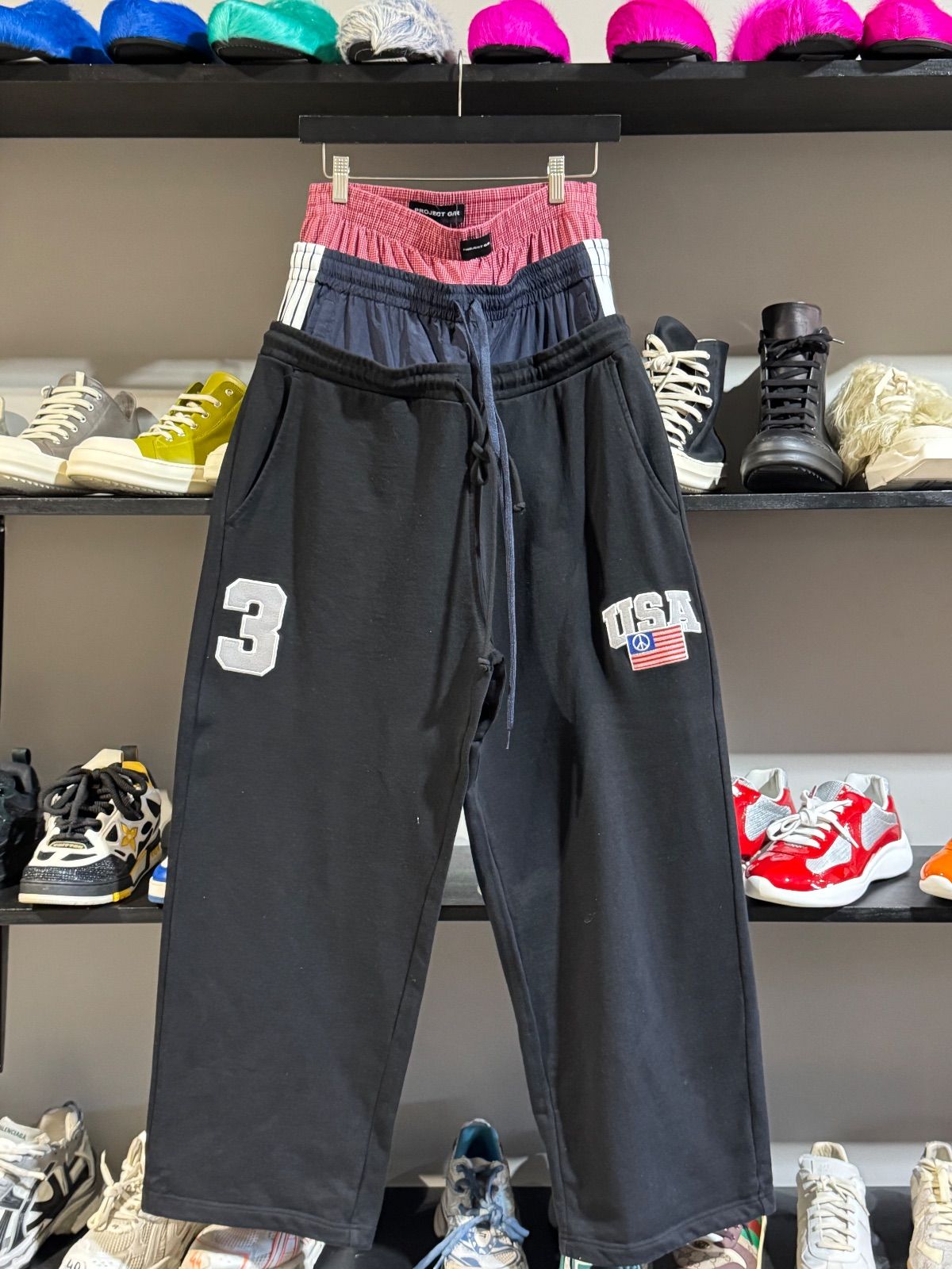 Project GR 3 Layred Sweats Black