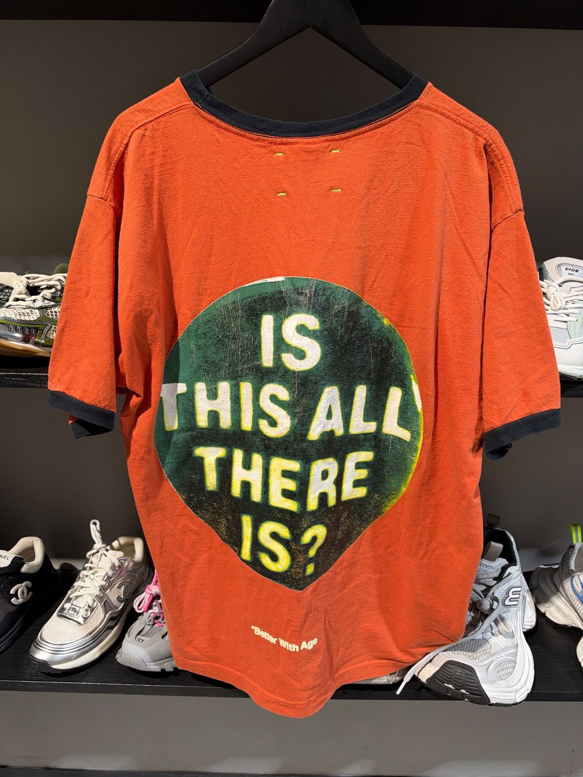 Better With Age Abducted By Aliens Ringer Tee