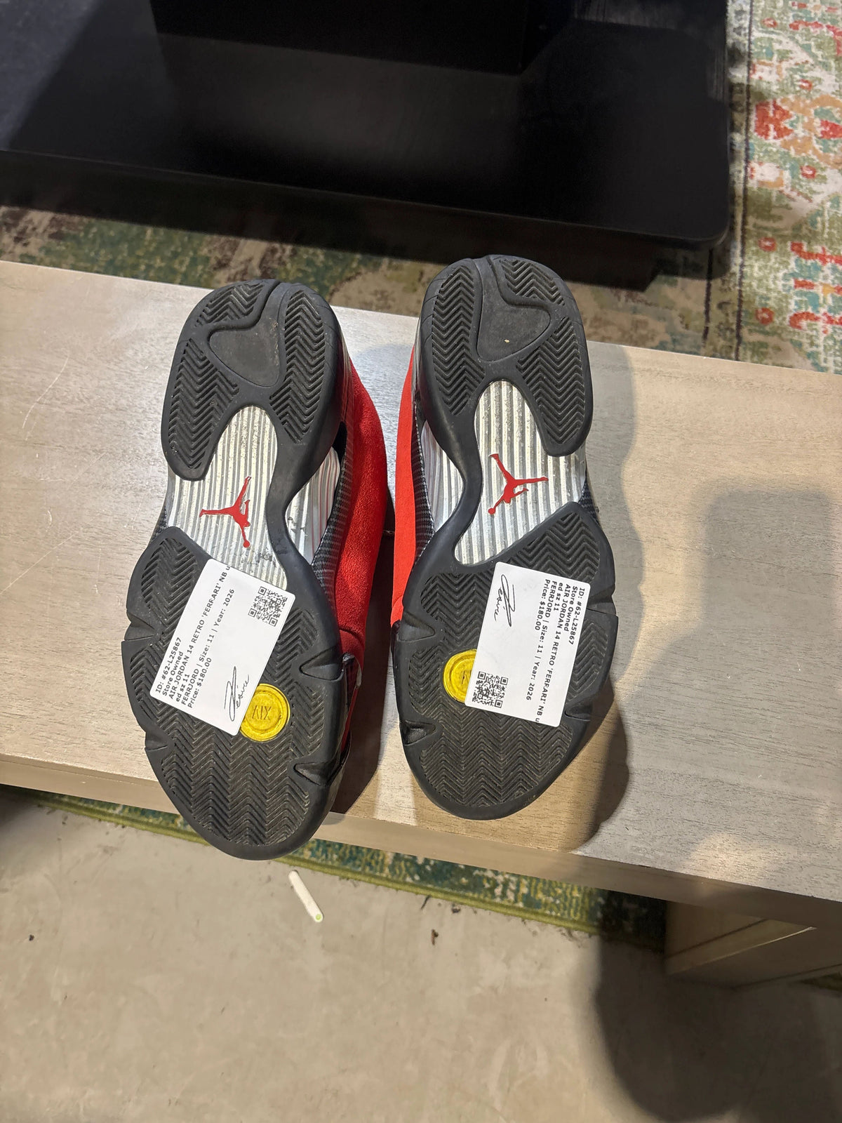 Jordan 14 Retro Ferrari (2025) - Pre-Owned NB
