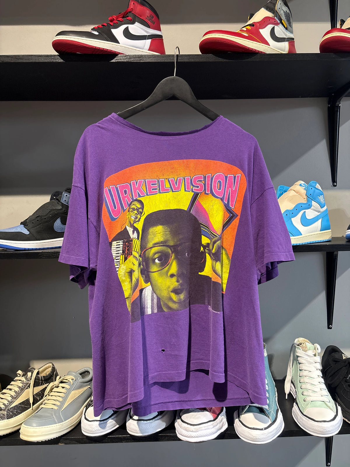 Vintage Erkilvision Tee Sz Xl 91' - Pre-Owned
