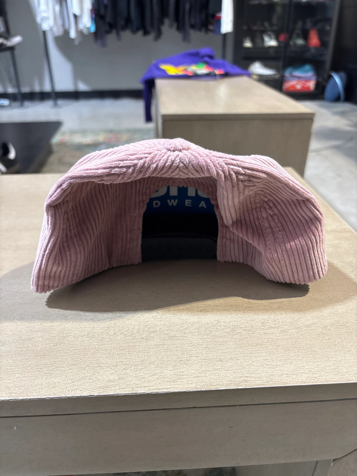 Shihai Kassoro Pink Corduroy Hat