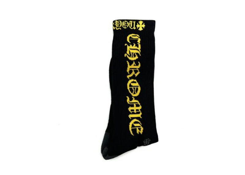 Chrome Hearts Black/Yellow Socks