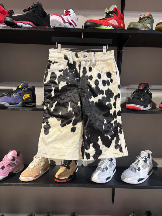 Nyrva Cow Hide Shorts - Pre-Owned