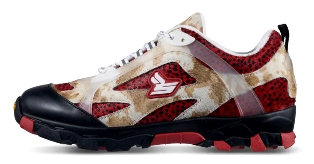 Sicko  Hiking Sneaker ATL Cheetah White