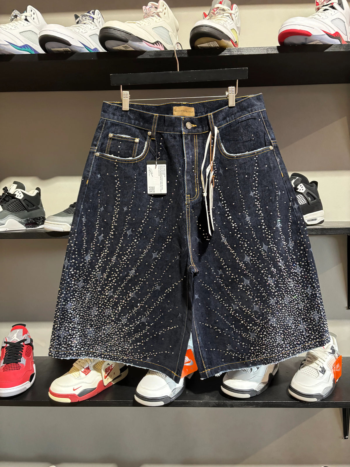 Birth Of A Royal Child Jean Shorts