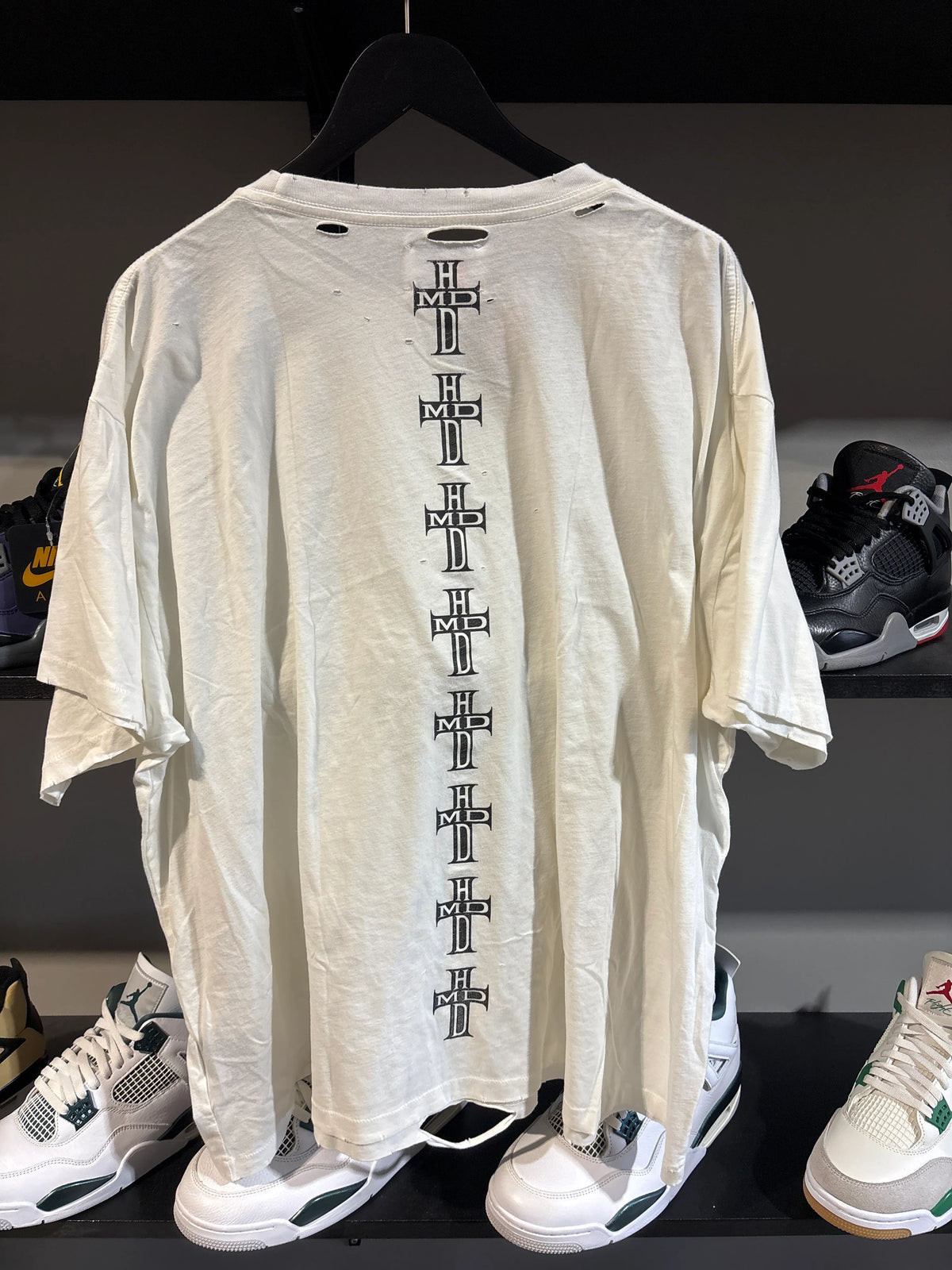 Hmdd Spine Tee White