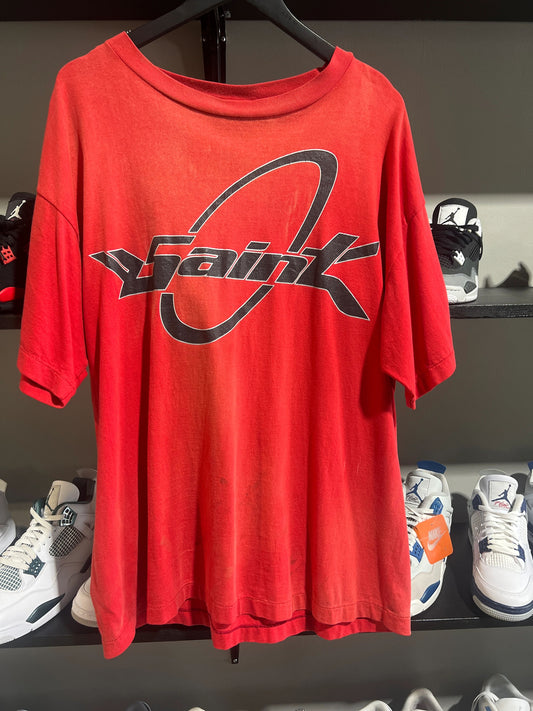 Saint Micheal Bjork Tee Red - Pre-Owned
