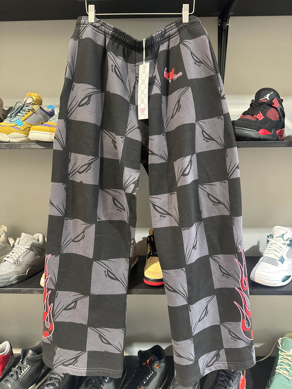Matty Boy Anti Promo Eyes Flame Sweatpants