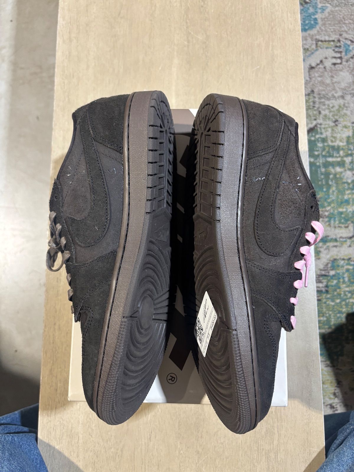 Jordan 1 Retro Low OG SP Travis Scott Velvet Brown - Pre-Owned RB