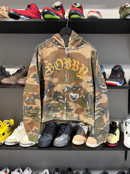 Bobby Ray Camo Zipup Hoodie