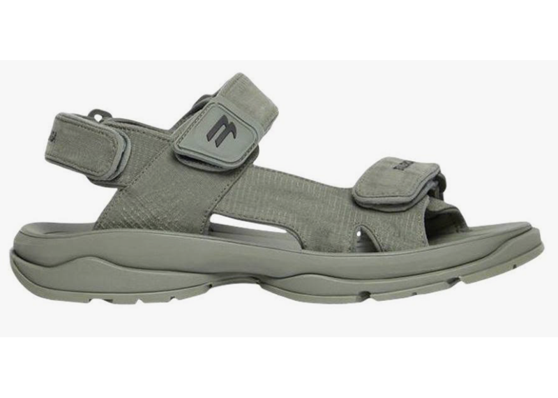 Balenciaga Tourist Sandal Olive
