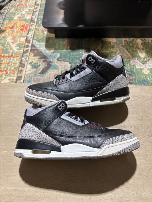 Jordan 3 Retro OG Black Cement (2024) - Pre-Owned NB