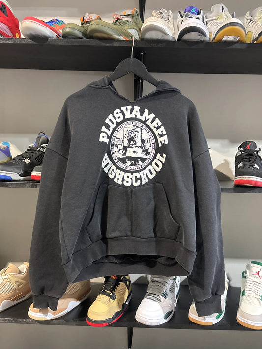 Plus One School Hoodie Black