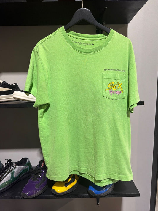 Chrome Harts Sex Records matty Boy Tee Green