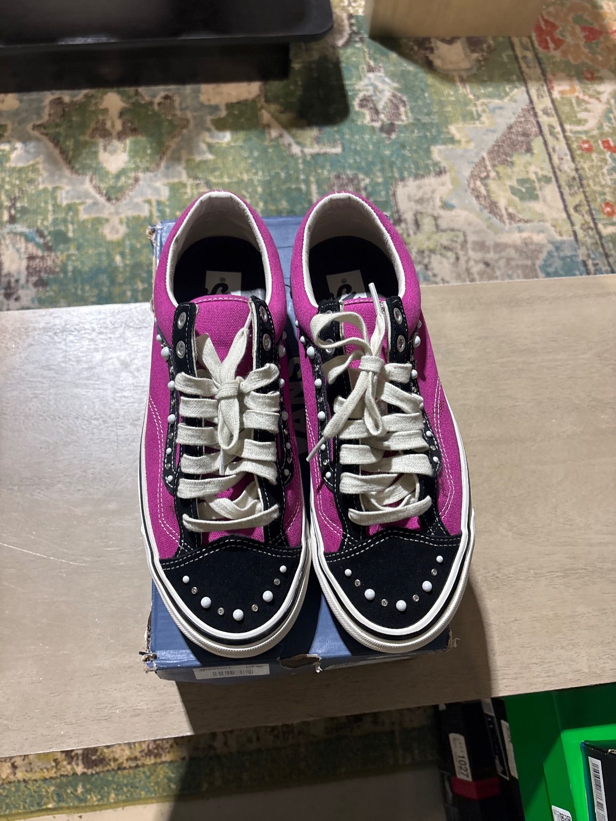 Vans Otw Old Skool 36 Pearlized Pack Pink Black - Pre-Owned