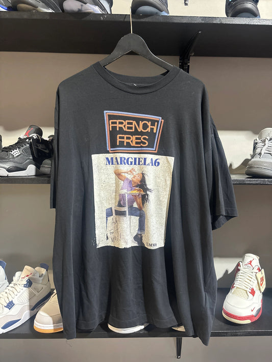 Margiela Fry Tee Black Sz S - Pre-Owned