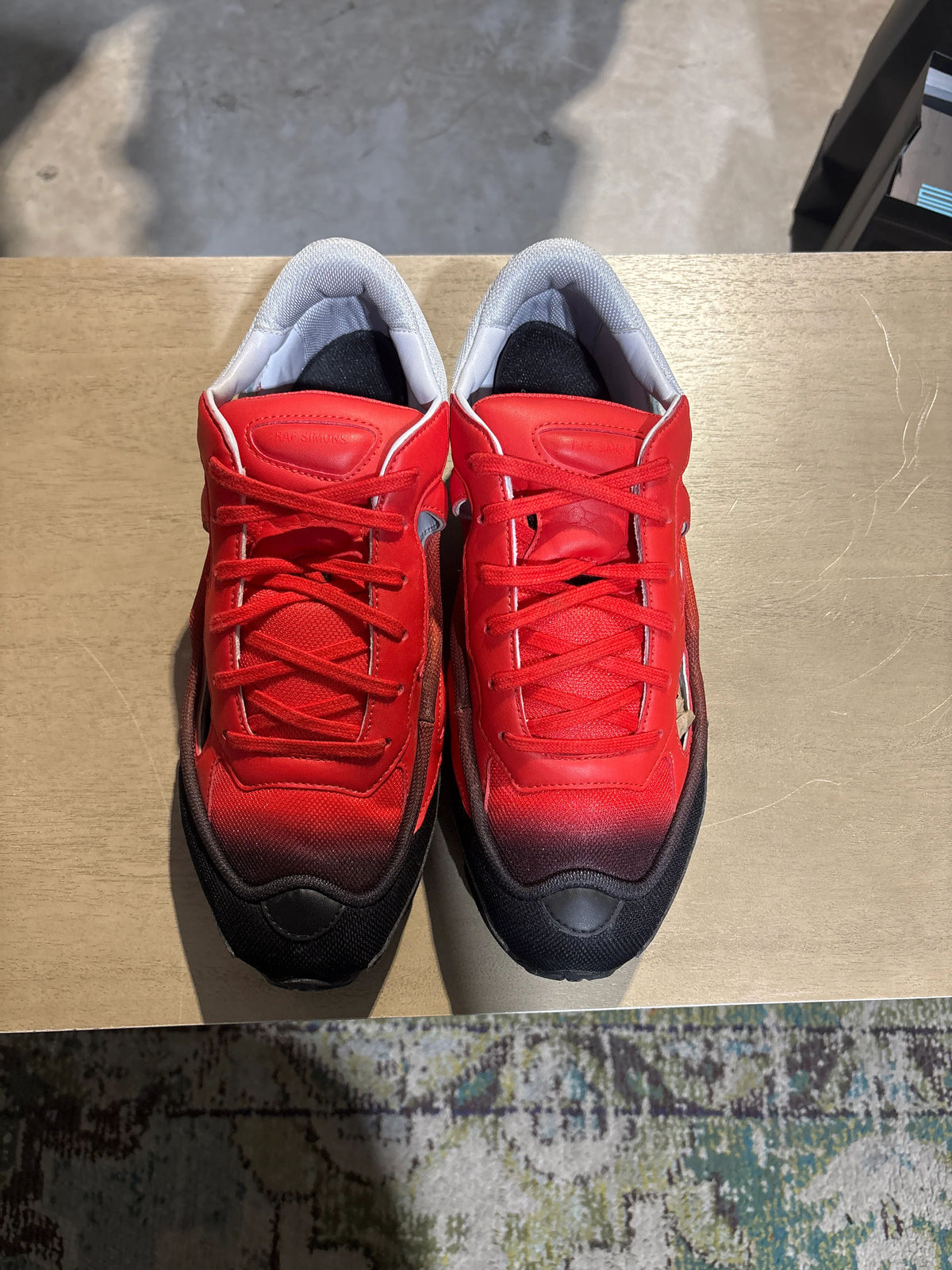 adidas Replicant Ozweego Raf Simons Halo Blue Red - Pre-Owned NB
