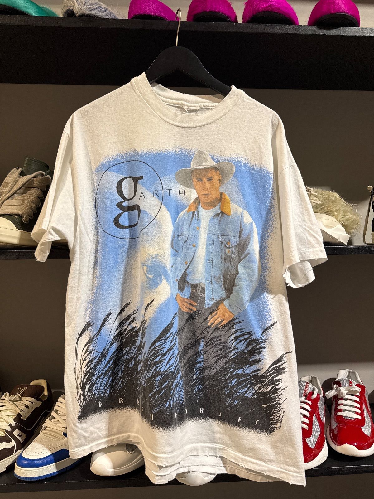 Vintage Garth Brooks White Tee - Vintage