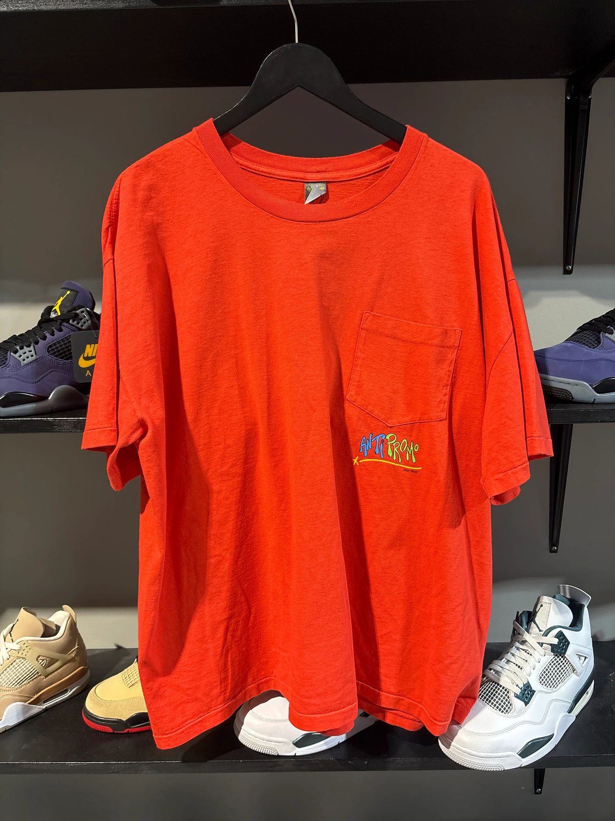 Matty Boy Anti Promo Tee Sz Xl Orange - Pre-Owned
