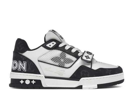 Louis Vuitton Trainer Low Black Monogram Denim