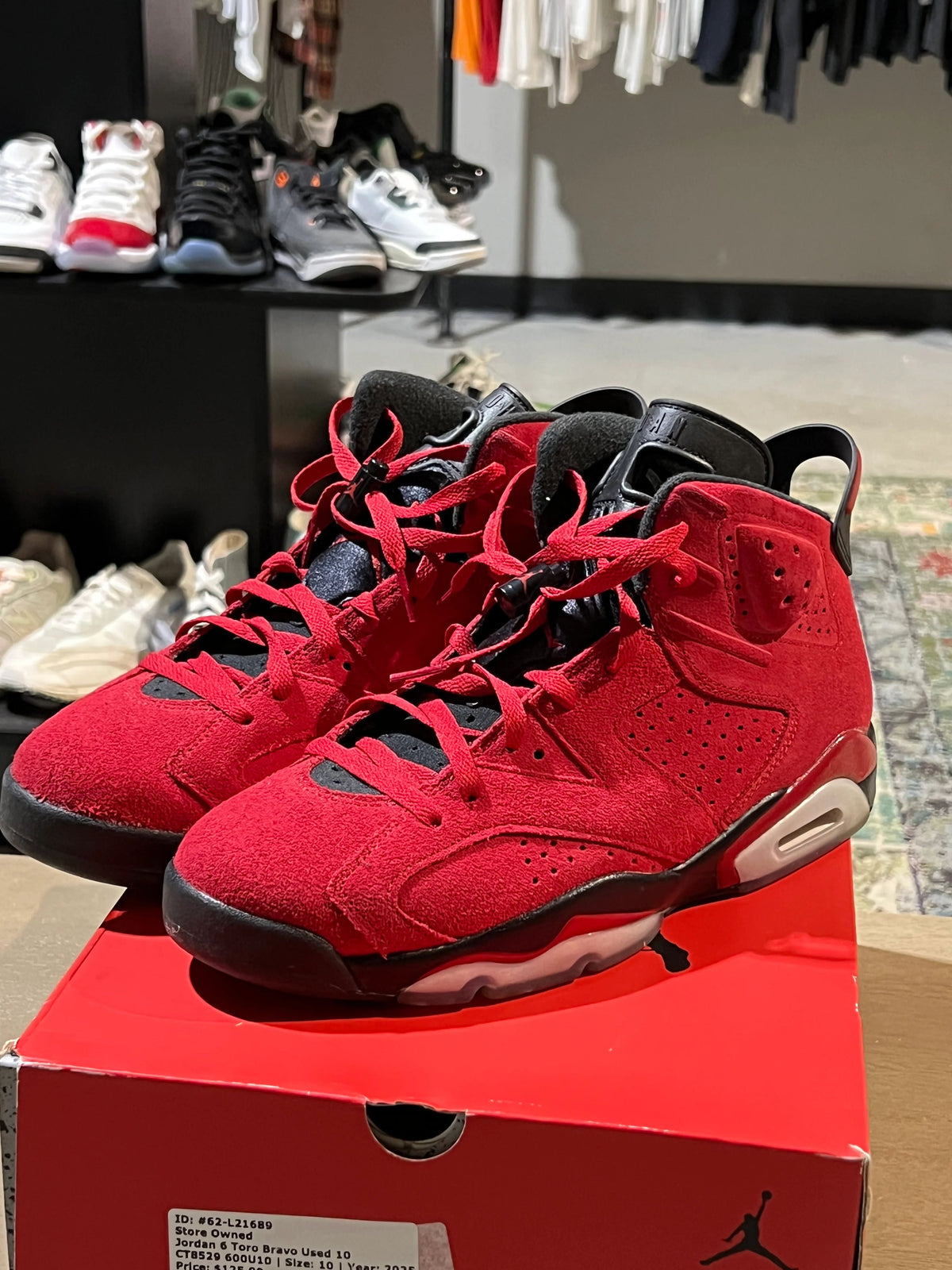 Jordan 6 Retro Toro Bravo - Pre-Owned