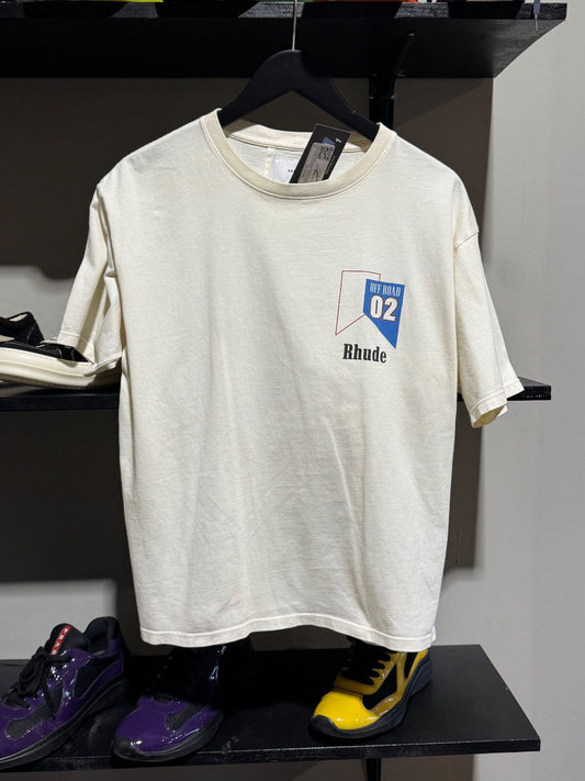 Rhude Offroad Tee Cream