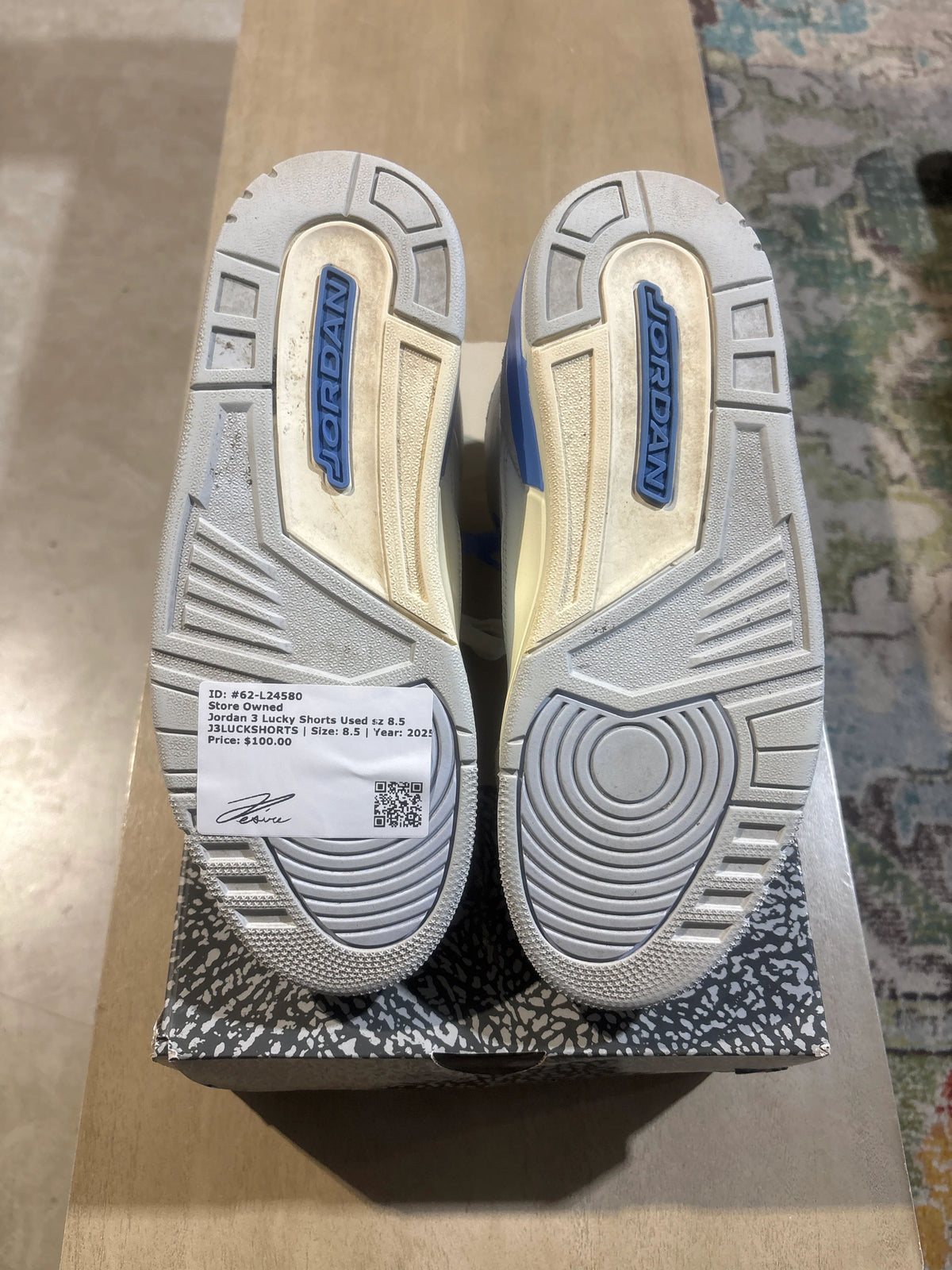 Jordan 3 Retro Lucky Shorts - Pre-Owned