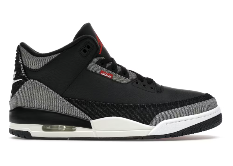 Jordan 3 Retro Levis Black