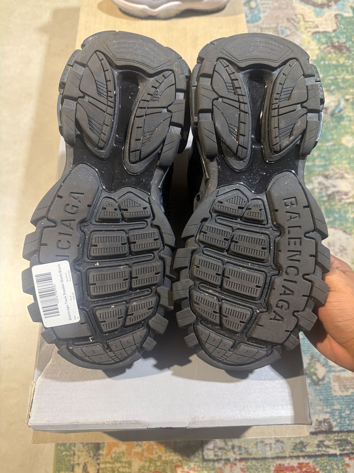 Balenciaga Track Sneaker Black/Black - Pre-Owned