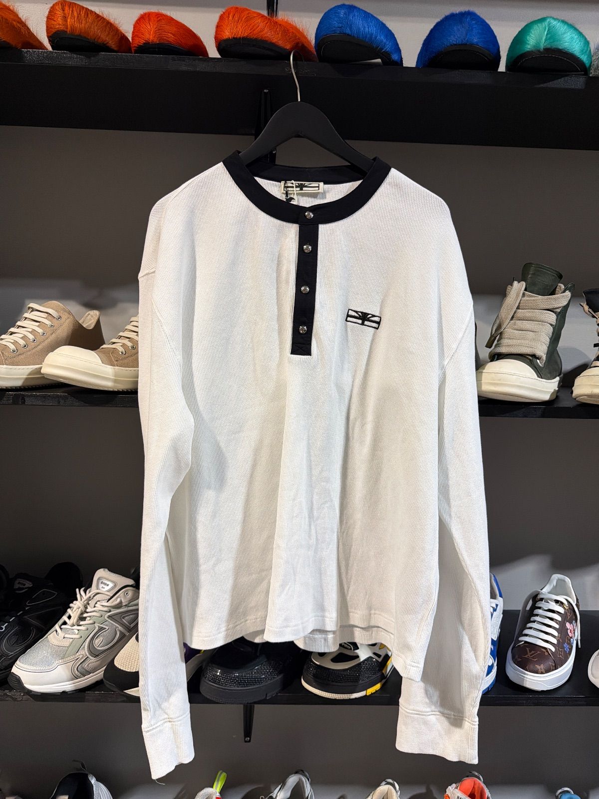 Vertabrae White Thermal Longsleeve