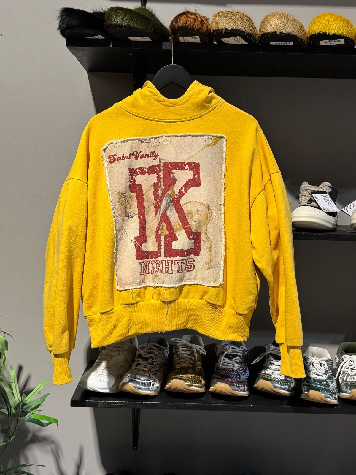 Saint Vanity K Yellow Hoodie