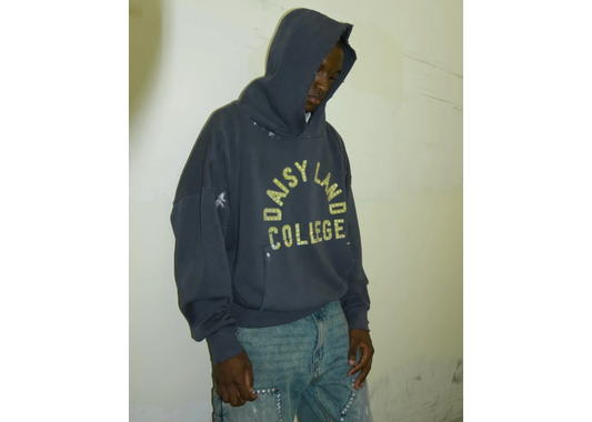 aef daisyland hoodie navy