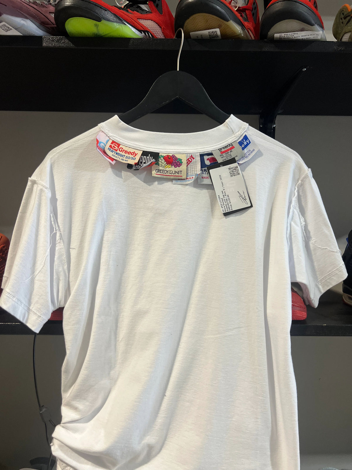 Greedy Unit Tag Tee