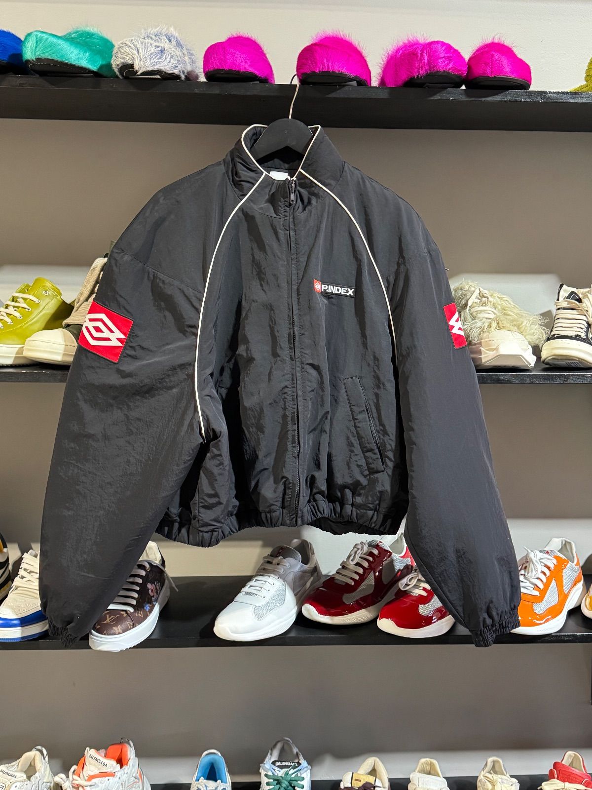 Protocol Index Nylone Zipup Jacket Black