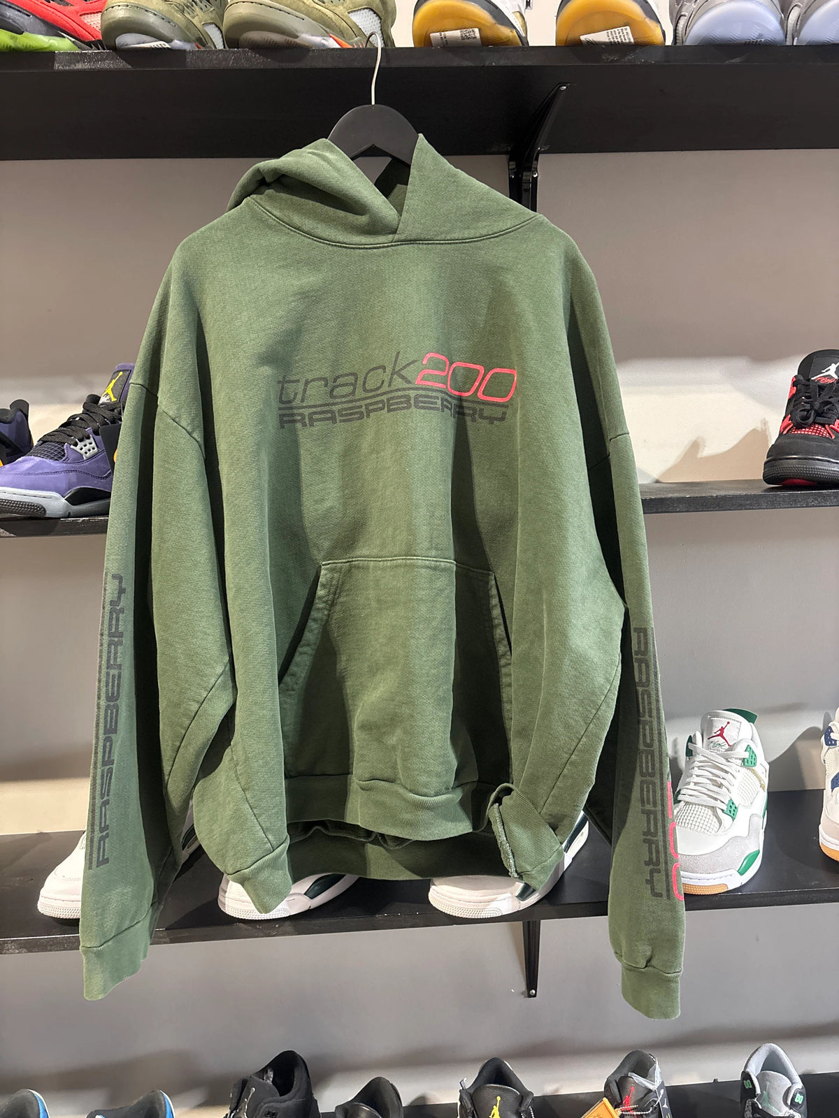 Gv Gallery Raspberry Track Hoodie Sz Xl - Pre-Owned