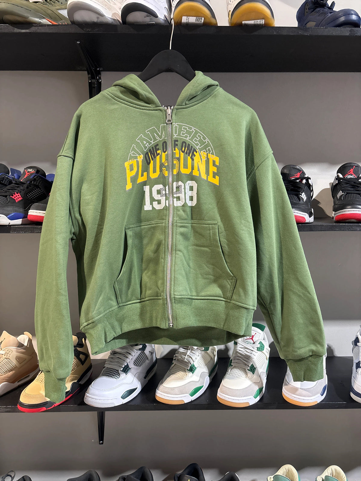 Plus 1 Green Reversible Zipup