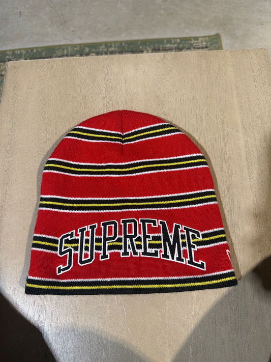 Supreme Red/Black/Yelow Beanie